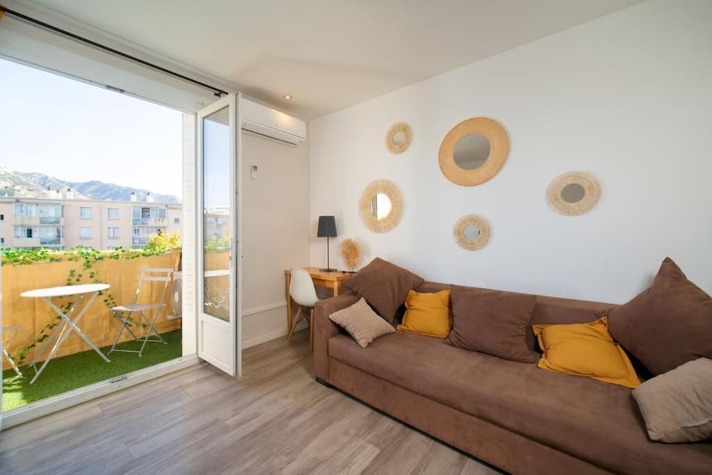 Air-Conditioned Apartment Sleeps 4 To 6 Parking Marseilles Buitenkant foto